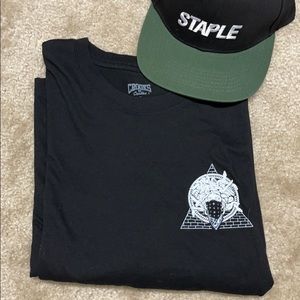 Crooks & Castles Black Tee